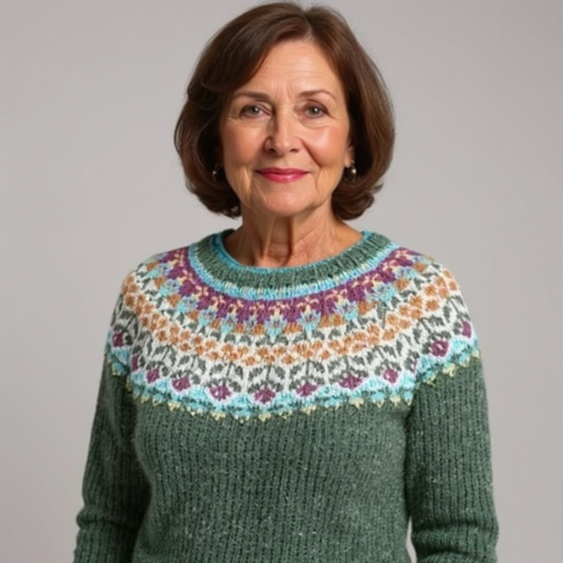 Xenia - Classic Icelandic Wool Sweater