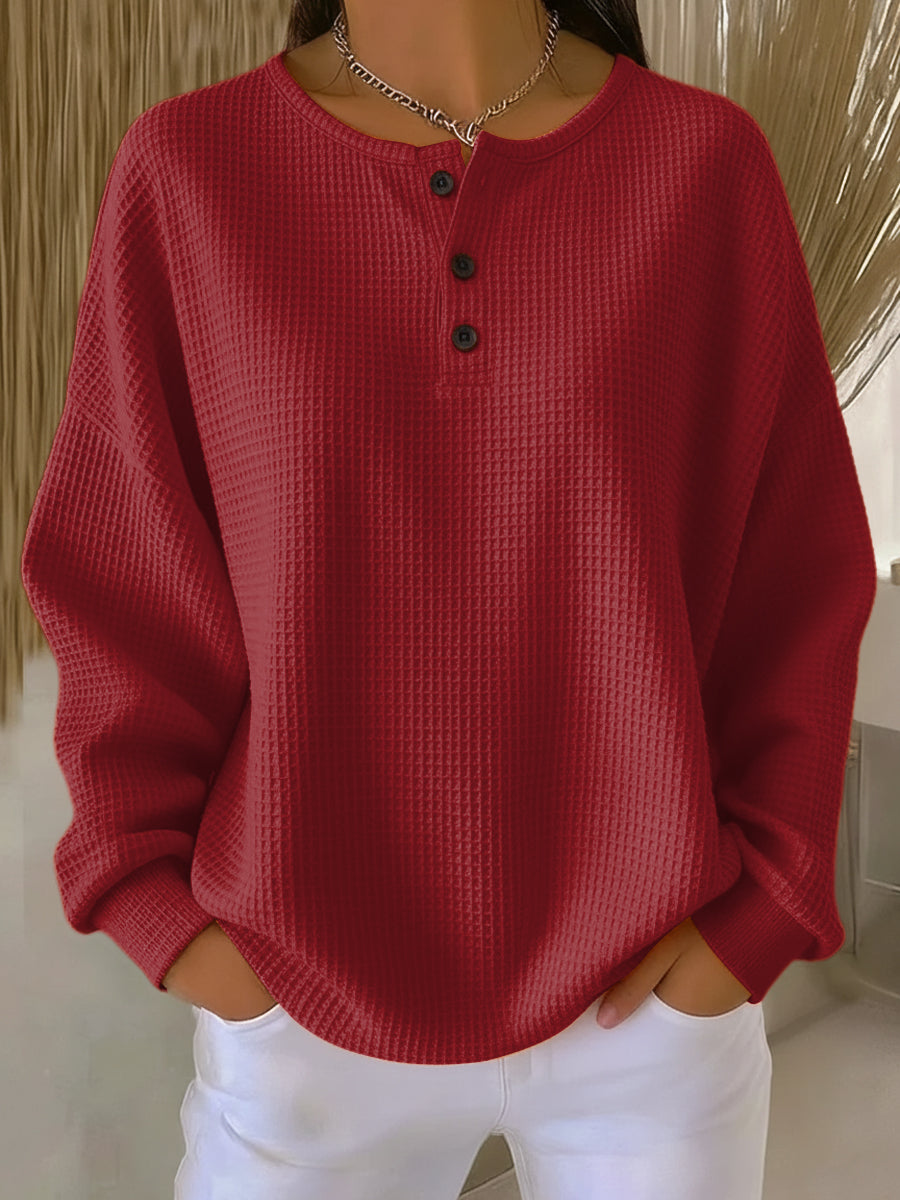Lorelei - Casual sweatshirt with collar