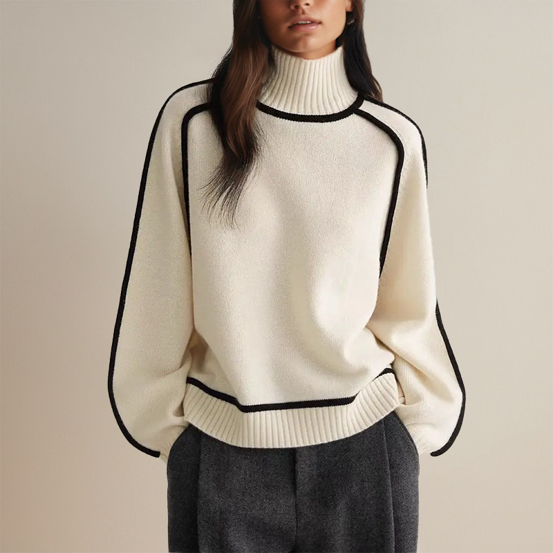 Hadley - Women's Roll Neck Sweater