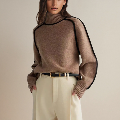 Hadley - Women's Roll Neck Sweater