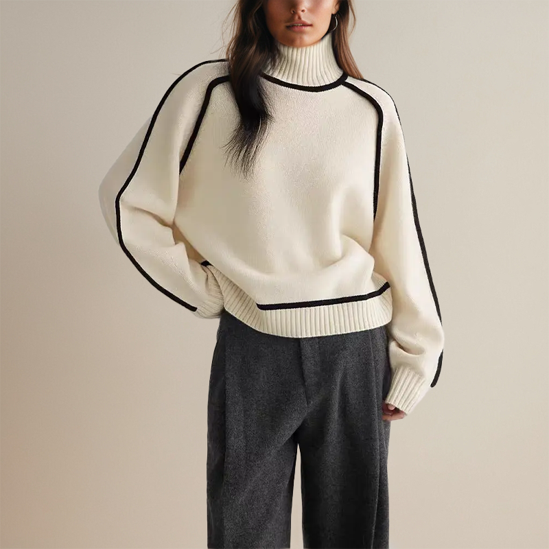 Hadley - Women's Roll Neck Sweater