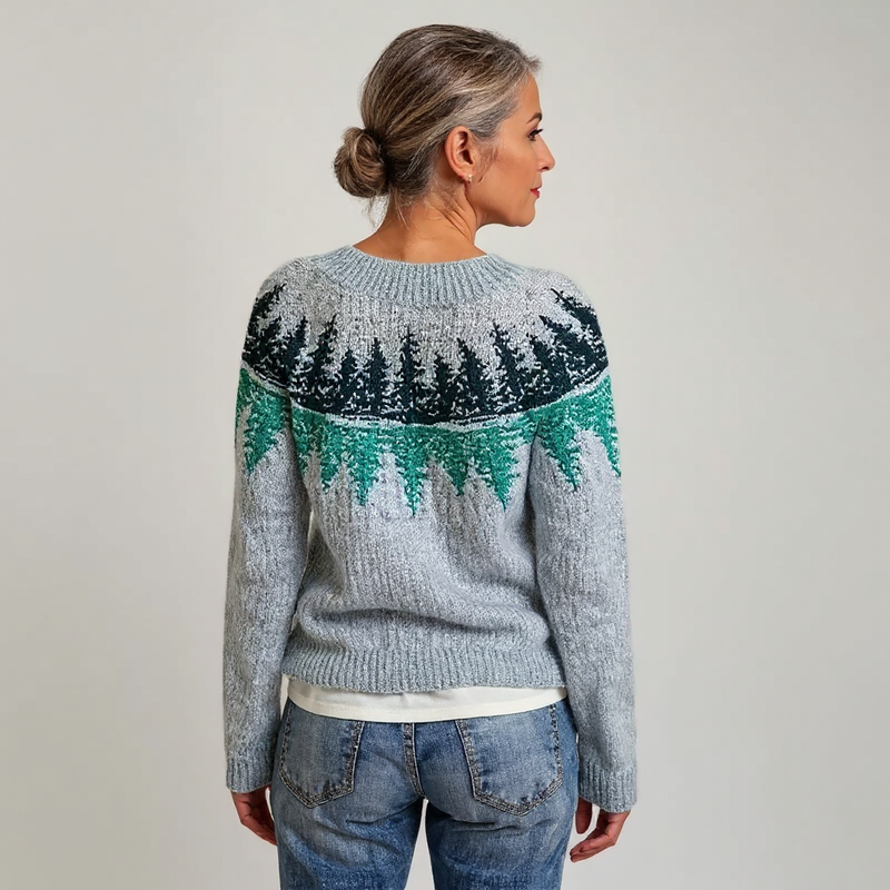 Aaliyah - Classic Icelandic Wool Sweater