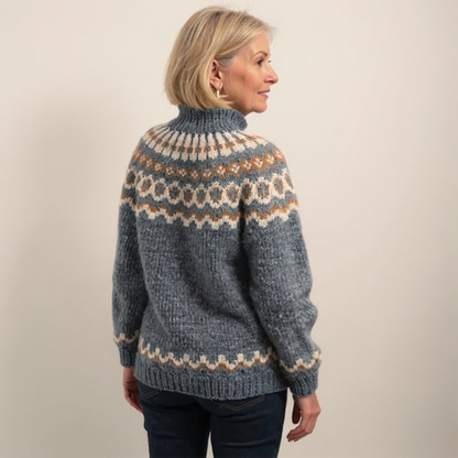 Clara  - Classic Icelandic Wool Sweater
