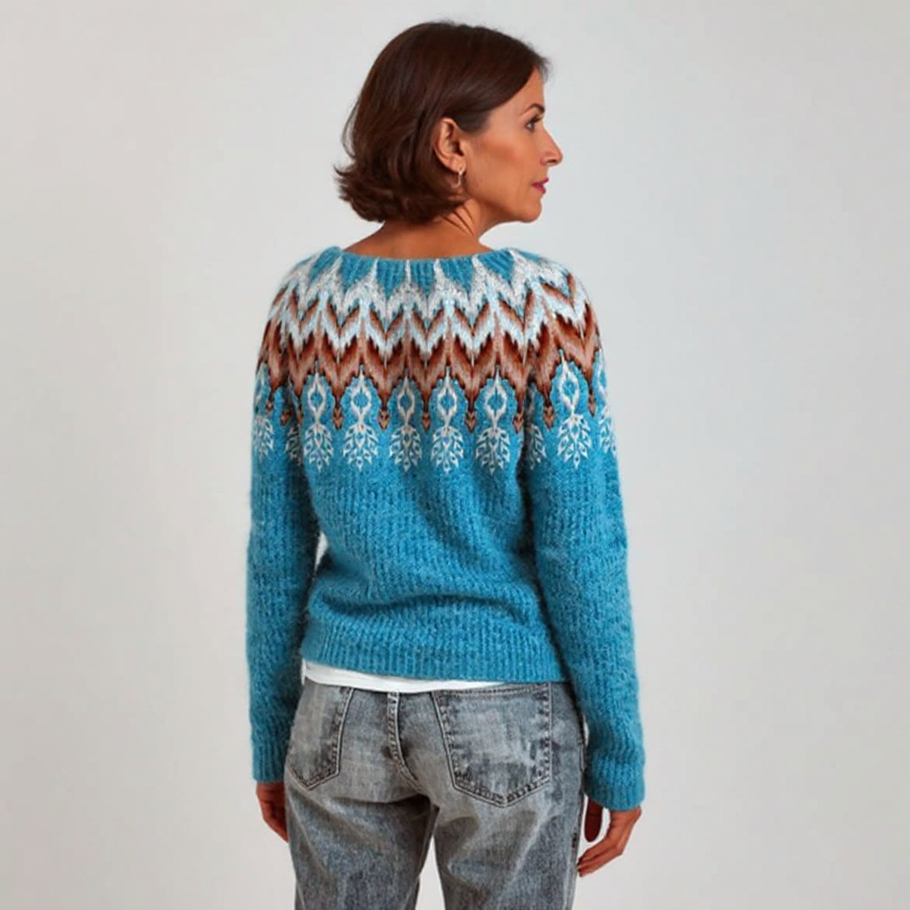 Bethany - Classic Icelandic Wool Knit Sweater
