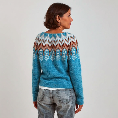 Bethany - Classic Icelandic Wool Knit Sweater