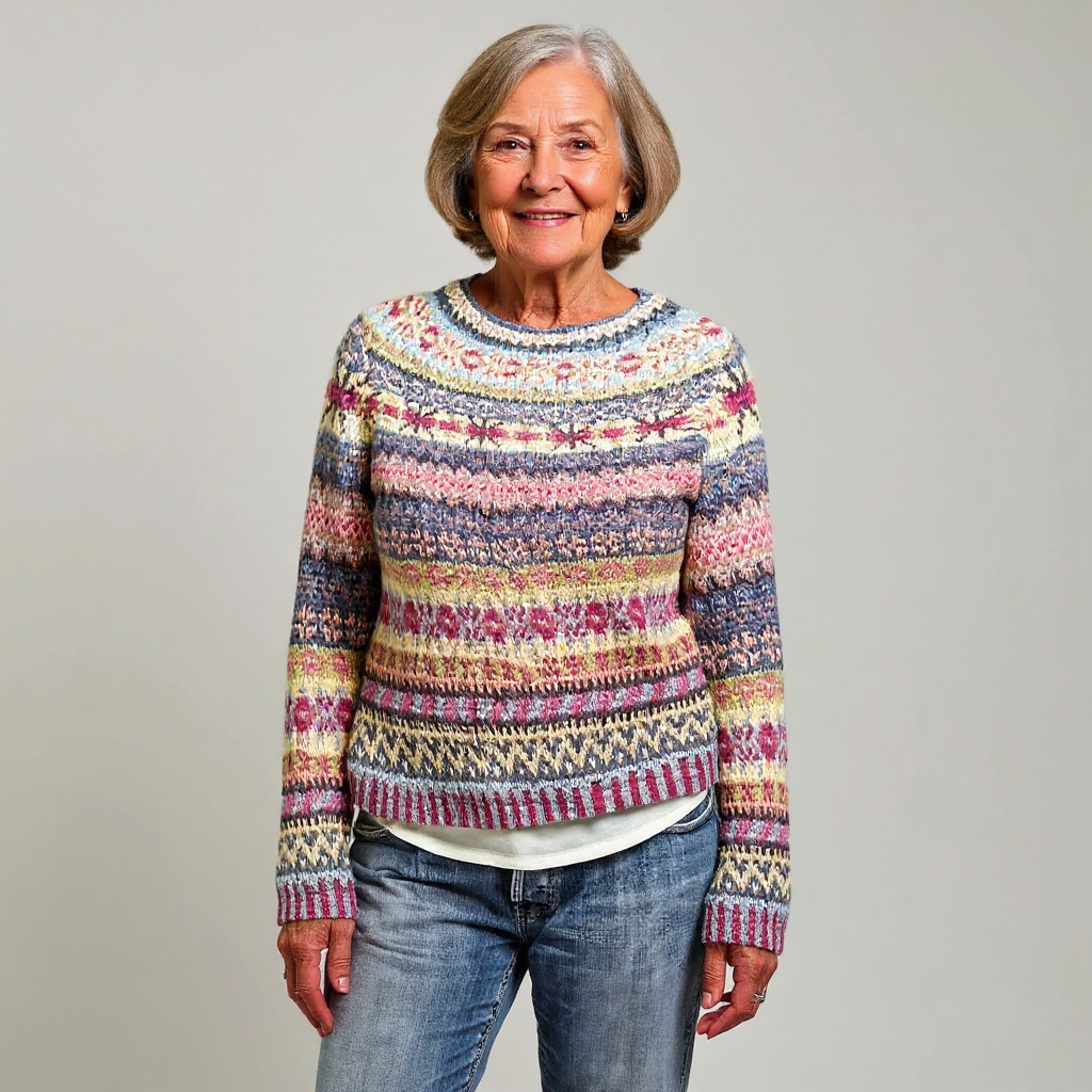 Marisol - Classic Icelandic Wool Knit Sweater