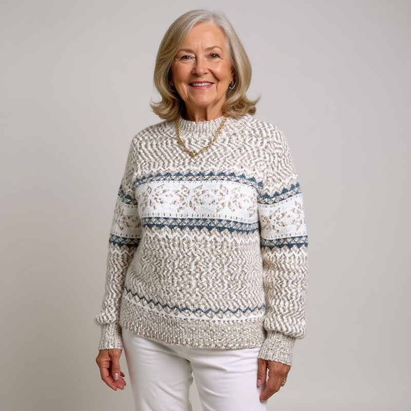 Sienna  - Classic Icelandic Wool Sweater