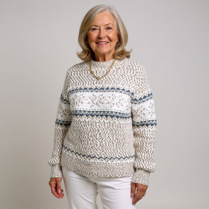 Sienna  - Classic Icelandic Wool Sweater