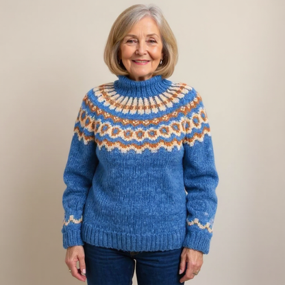 Clara  - Classic Icelandic Wool Sweater