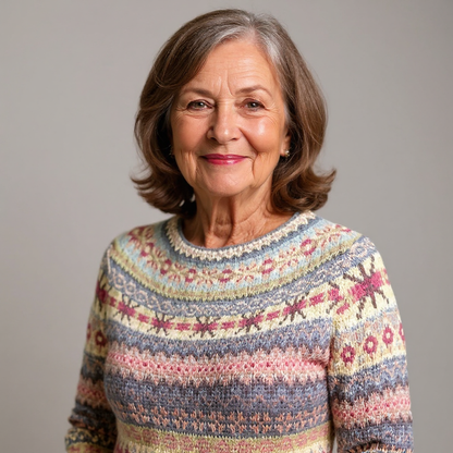 Marisol - Classic Icelandic Wool Knit Sweater