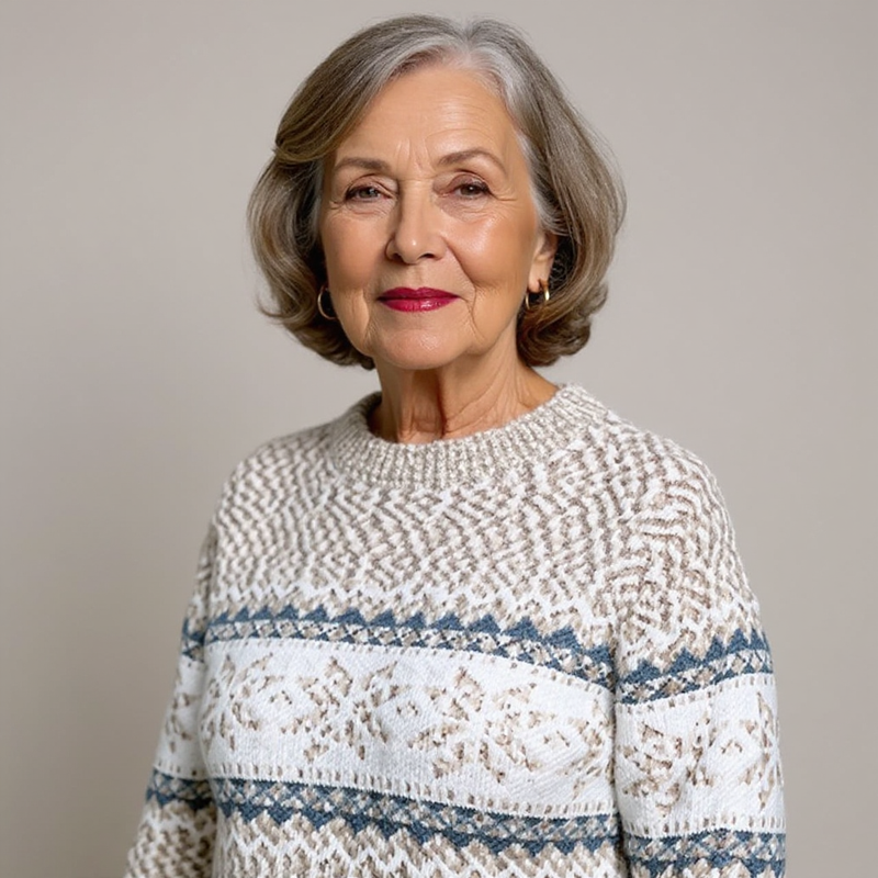 Sienna  - Classic Icelandic Wool Sweater