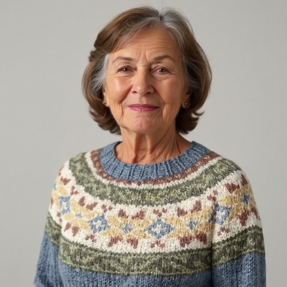 Daphne  - Classic Icelandic Wool Sweater