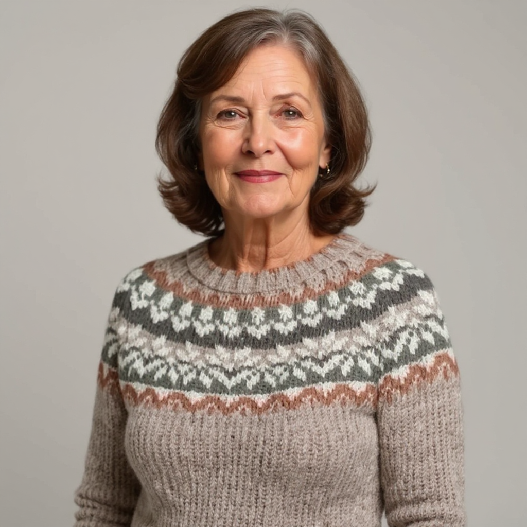 Eden - Classic Icelandic Wool Knit Sweater
